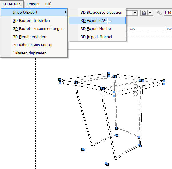 ElementsCAM_Export_aus_Vectorworks_3D-Kontur_Woodwop_Maestro_Biesse